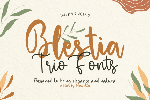 Bring Whimsical Character to Your Designs with Blestia Trio