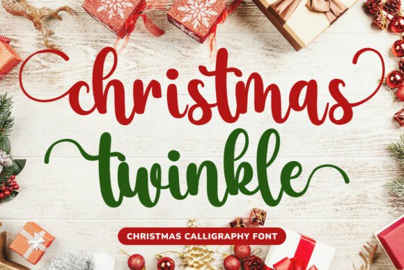 Christmas Twinkle: A Font That Captures Festive Magic