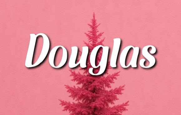 Douglas: A Bold Script with Retro Soul and Modern Clarity