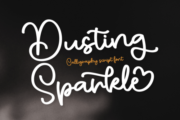Dusting Sparkle: A Font That Brings Handwritten Joy to Your Projects