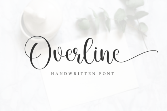 Overline: The Script Font for Modern Luxury