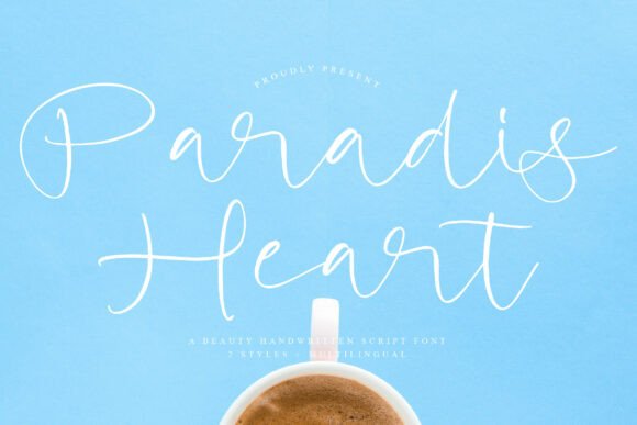 Paradisheart Regular: Your Go-To Font for Elegant, Handwritten Charm