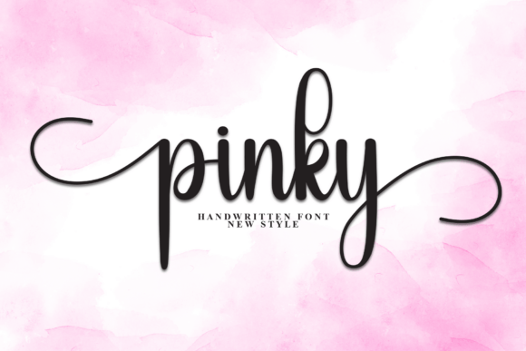 Pinky: A Handwritten Font That Feels Like a Warm Note
