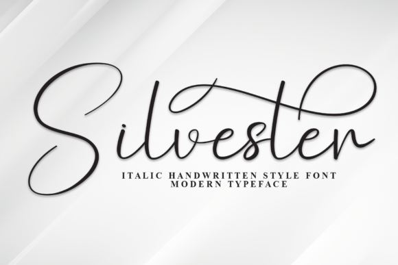 Silvester: Crafting Warmth with a Handwritten Script Font