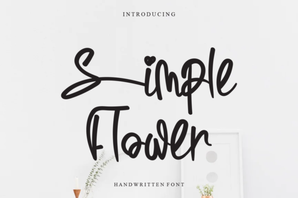 Simple Flower: A Whimsical Script for Creative Projects