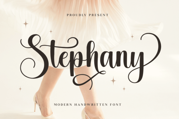 Stephany: The Elegant Script Font for Your Creative Projects