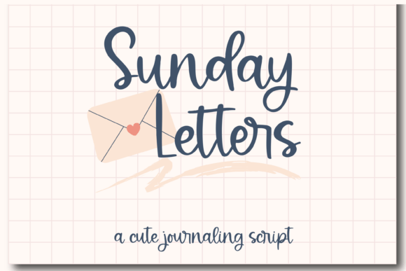 Sunday Letters: A Handwritten Font for Authentic Designs