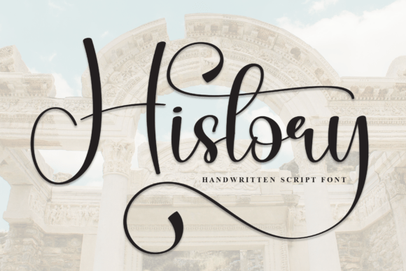 Timeless Elegance: The History Script Font