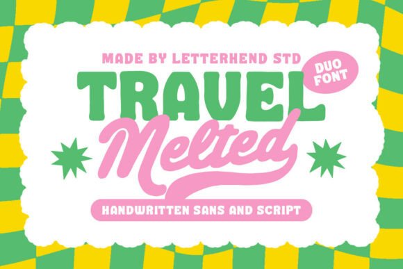 Travel Melted: A Font That Brings the Fun Back to Design