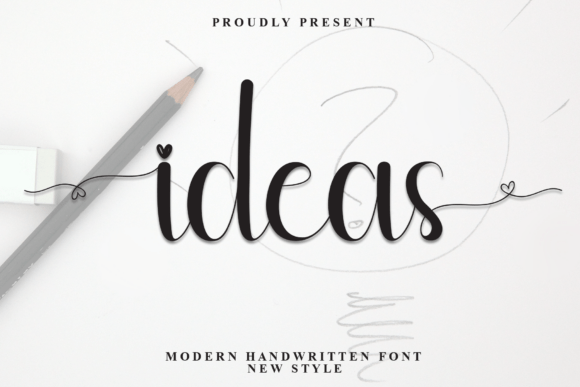 Unveiling Ideas: A Stylish Script for Modern Design