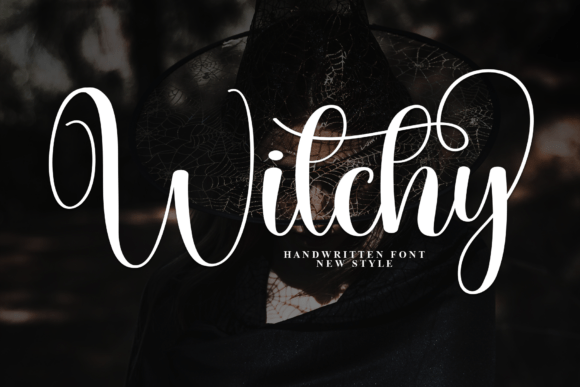 Witchy: A Handwritten Script Font for Enchanting Designs