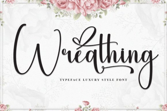 Wreathing: The Handwritten Script Font for Elegant Design